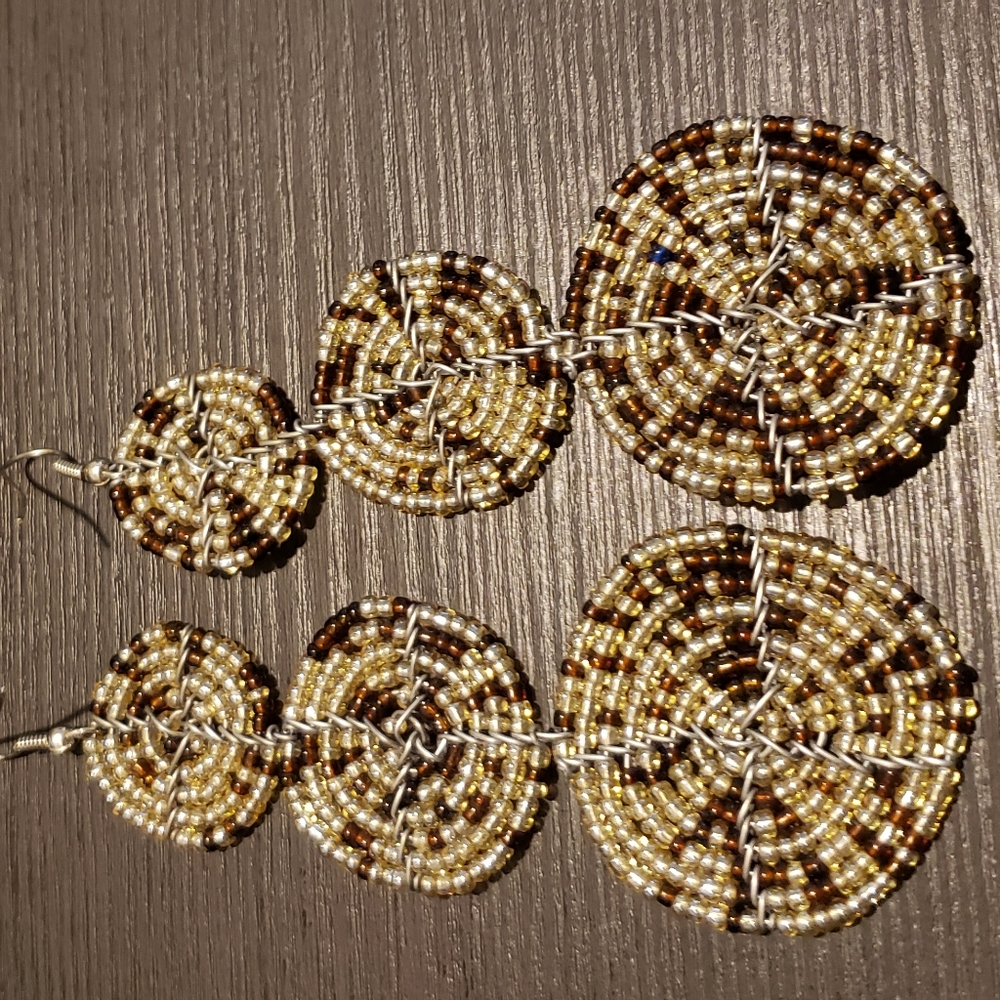 African earrings